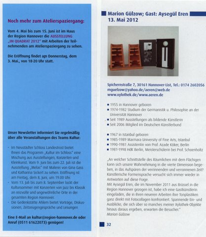 Atelierspaziergang 2012